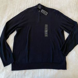 Alfani Men’s 1/4 Zip Sweater New
